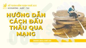 Hướng dẫn cách đấu thầu qua mạng