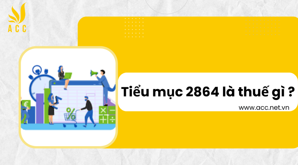 Tiểu mục 2864 là thuế gì ?