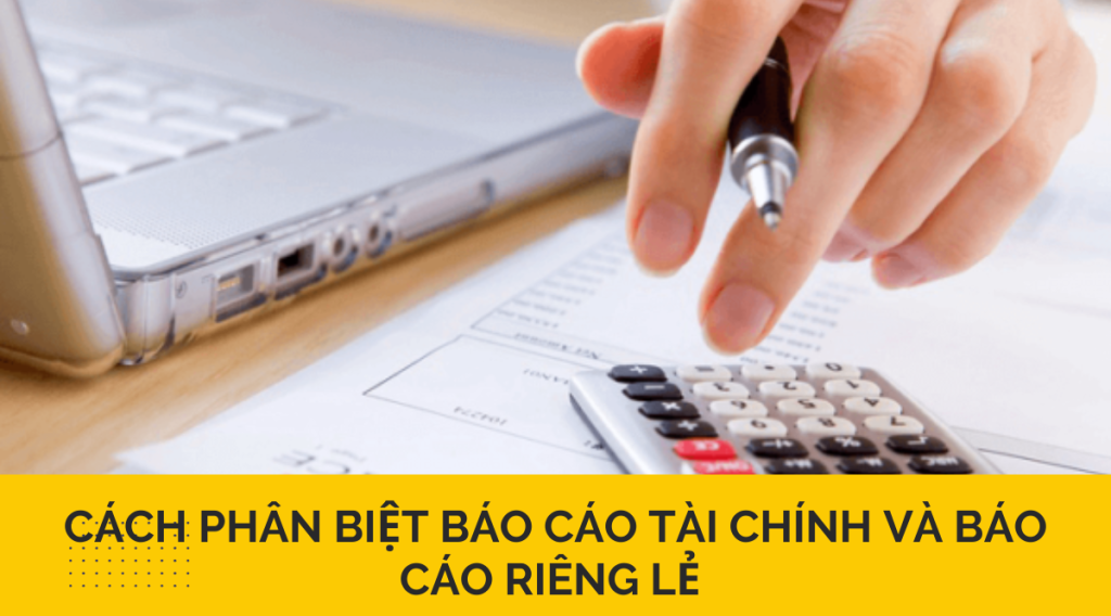 Phân biệt báo cáo tài chính hợp nhất và riêng lẻ 