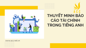 Thuyết minh báo cáo tài chính trong tiếng anh