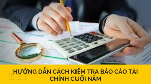 Hướng dẫn cách kiểm tra báo cáo tài chính cuối năm