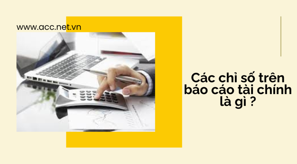 Các chỉ số trên báo cáo tài chính là gì ?