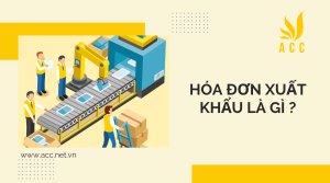 Hóa đơn xuất khẩu là gì?