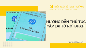 Hướng dẫn thủ tục cấp lại tờ rời BHXH 