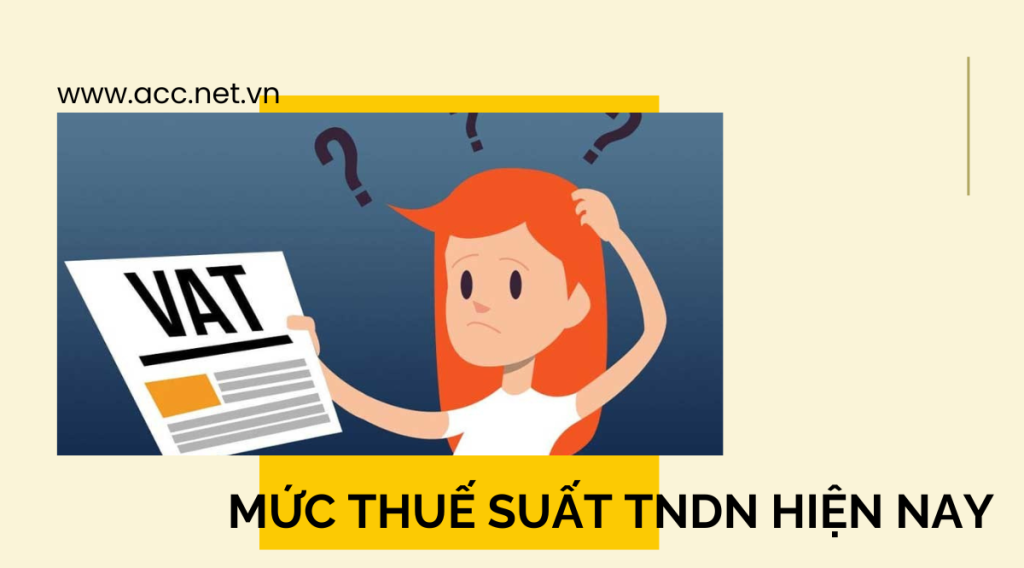 Mức Thuế suất TNDN hiện nay 