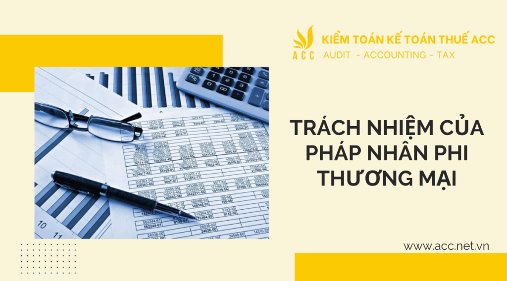 Trách nhiệm của pháp nhân phi thương mại