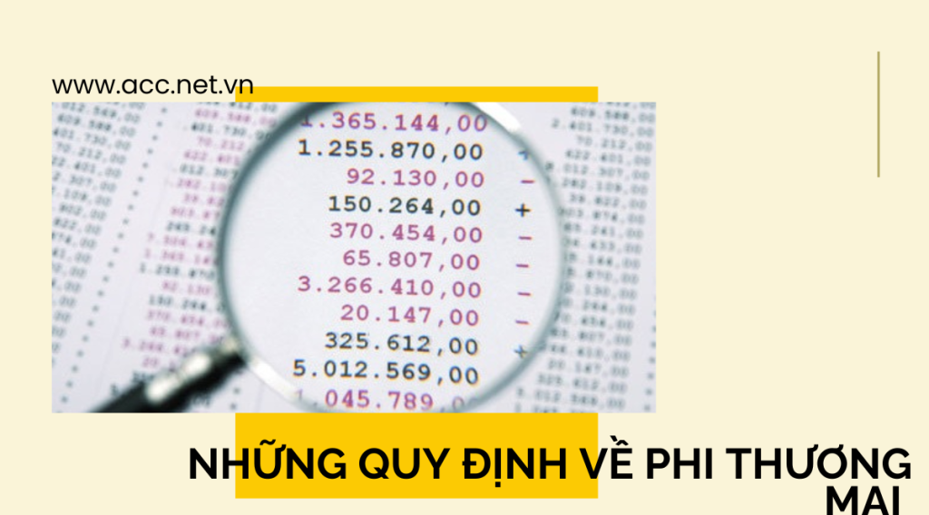 Những quy định về phi thương mại 