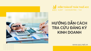 Hướng dẫn cách tra cứu đăng ký kinh doanh