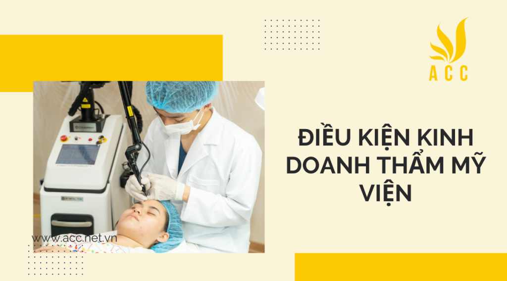 Điều kiện kinh doanh thẩm mỹ viện