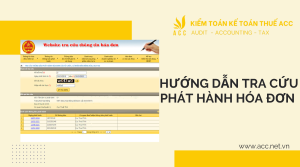 Hướng dẫn tra cứu phát hành hóa đơn