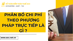 Phân bổ chi phí theo phương pháp trực tiếp là gì ? 