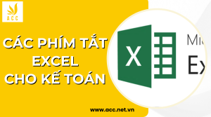 Các phím tắt excel cho kế toán