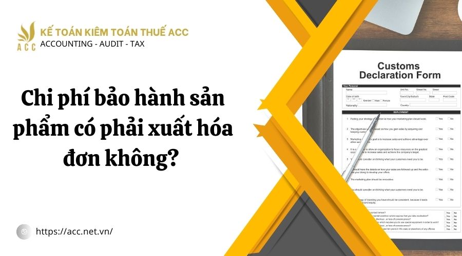 Cách hạch toán chi phí bảo hành sản phẩm theo thông tư 200