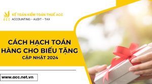 Cách hạch toán hàng cho biếu tặng - Cập nhật 2024