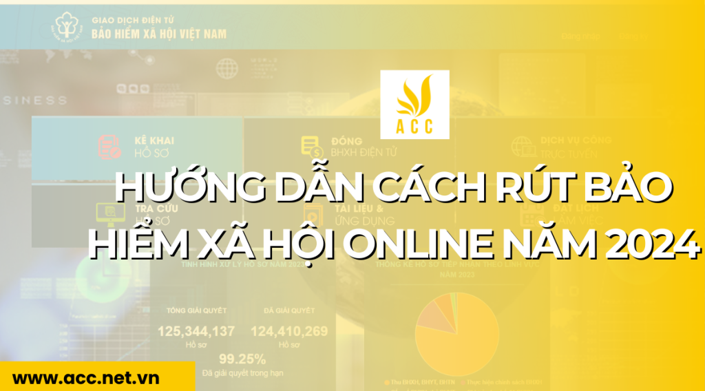 Hướng dẫn cách rút bảo hiểm xã hội online năm 2024