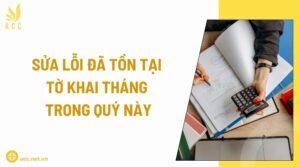 Sửa lỗi đã tồn tại tờ khai tháng trong quý này