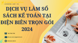 Dịch vụ làm sổ sách kế toán tại Điện Biên