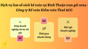 dịch vụ làm sổ sách kế toán tại Bình Thuận