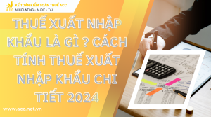 thuế xuất nhập khẩu