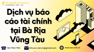 Dịch vụ báo cáo tài chính tại Bà Rịa Vũng Tàu