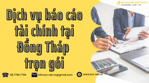 Dịch vụ báo cáo tài chính tại Đồng Tháp