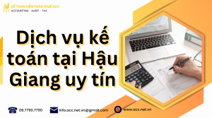 Dịch vụ kế toán tại Hậu Giang