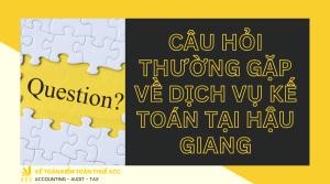 Dịch vụ kế toán tại Hậu Giang