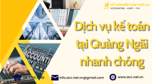 Dịch vụ kế toán tại Quảng Ngãi