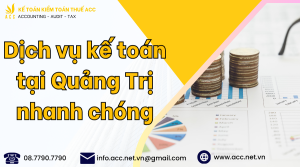 Dịch vụ kế toán tại Quảng Trị