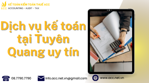 Dịch vụ kế toán tại Tuyên Quang