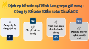 Dịch vụ kế toán tại Vĩnh Long