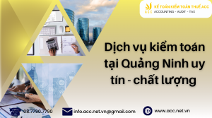 Dịch vụ kế toán tại Quảng ninh