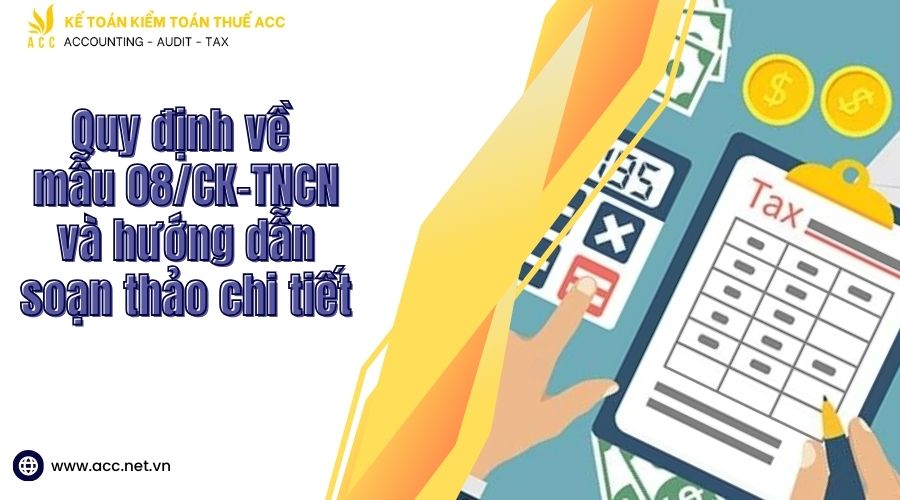 Mẫu 08/CK-TNCN: Mẫu cam kết thuế TNCN cập nhật mới nhất