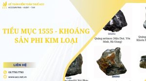 Tiểu mục 1555 - Khoáng sản phi kim loại