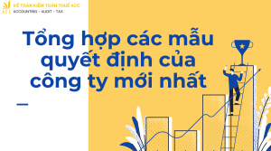 các mẫu quyết định của công ty