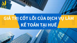 Dịch vụ kế toán tại Huế