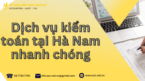 dịch vụ kiểm toán tại Hà Nam