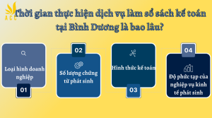 Dịch vụ làm sổ sách kế toán tại Bình Dương