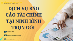 Dịch vụ báo cáo tài chính tại Ninh Bình