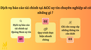 Dịch vụ báo cáo tài chính tại Quảng Nam