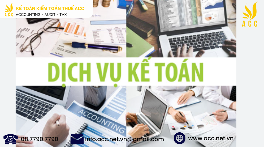 Dịch vụ kế toán là gì? Các công việc chính của kế toán dịch vụ