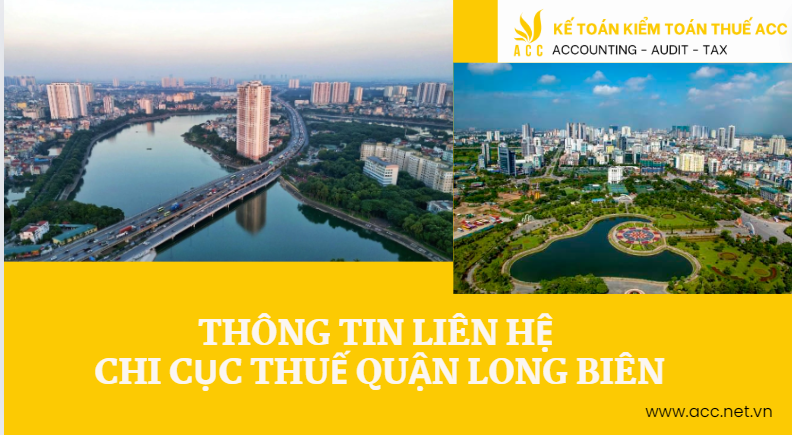 Thông tin liên hệ chi cục thuế quận Long Biên