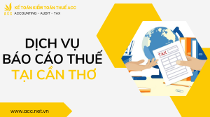 Dịch vụ báo cáo thuế tại Cần Thơ