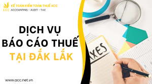 Dịch vụ báo cáo thuế tại Đắk Lắk