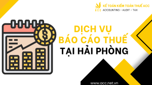 Dịch vụ báo cáo thuế tại Hải Phòng