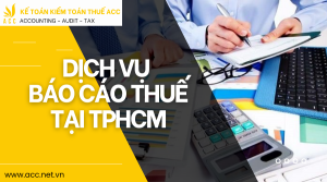 Dịch vụ báo cáo thuế tại TPHCM