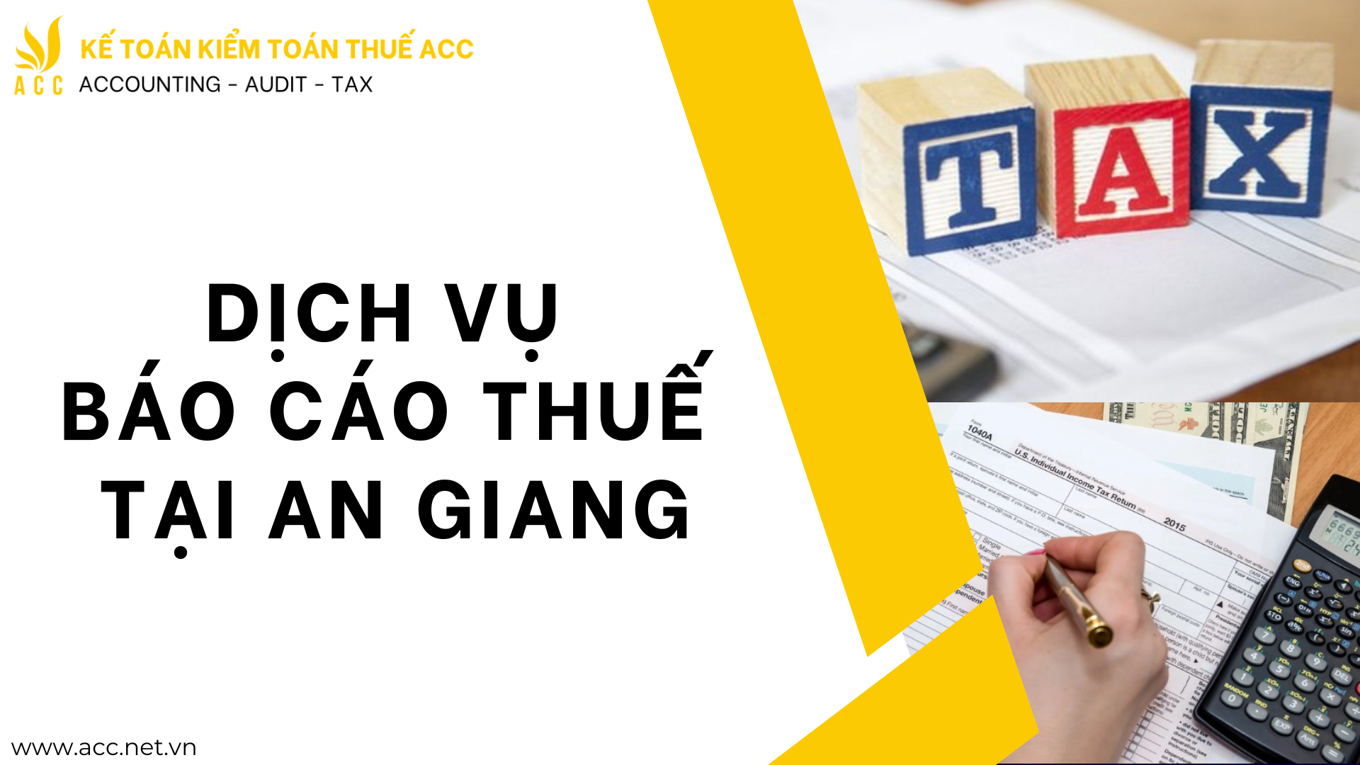 Dịch vụ báo cáo thuế tại An Giang