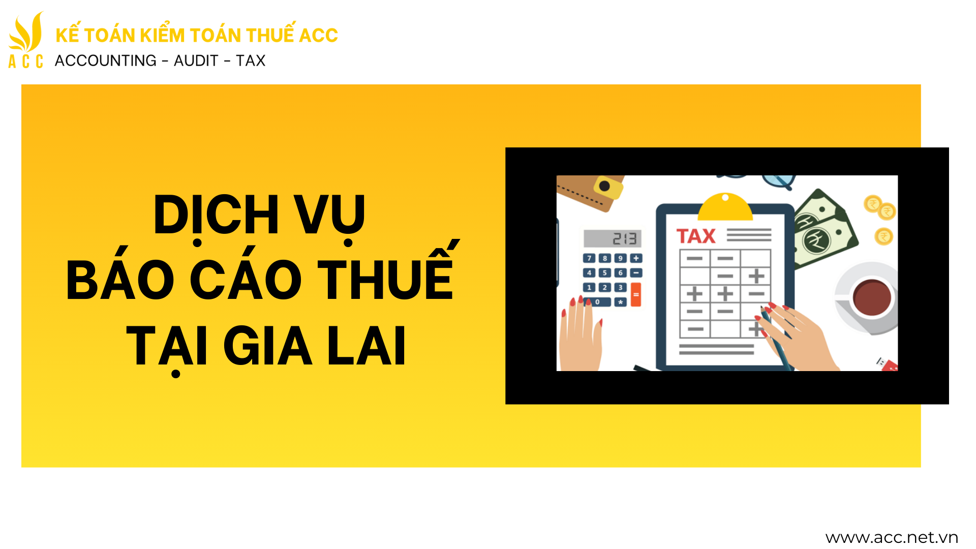 Dịch vụ báo cáo thuế tại Gia Lai