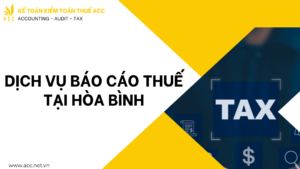 Dịch vụ báo cáo thuế tại Hòa Bình