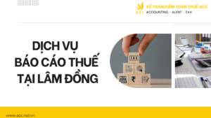 Dịch vụ báo cáo thuế tại Lâm Đồng